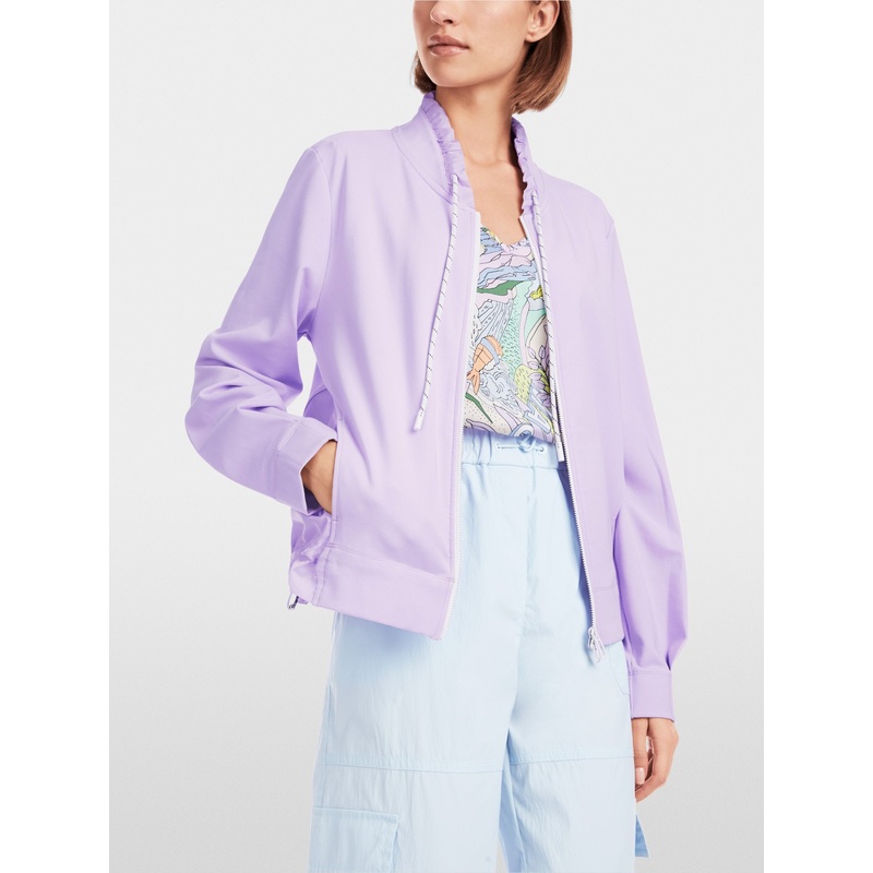 Jacket with Frill Effect