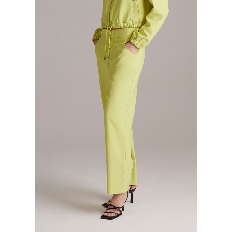Lime Yellow Wide Trousers