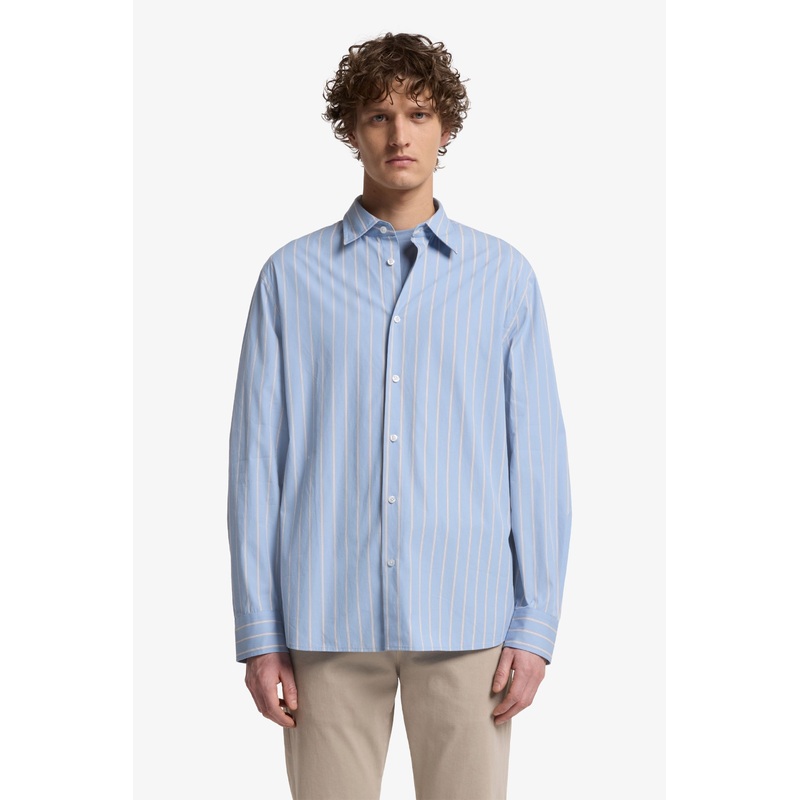 Regular L/S Shirt Popeline Multi Stripes