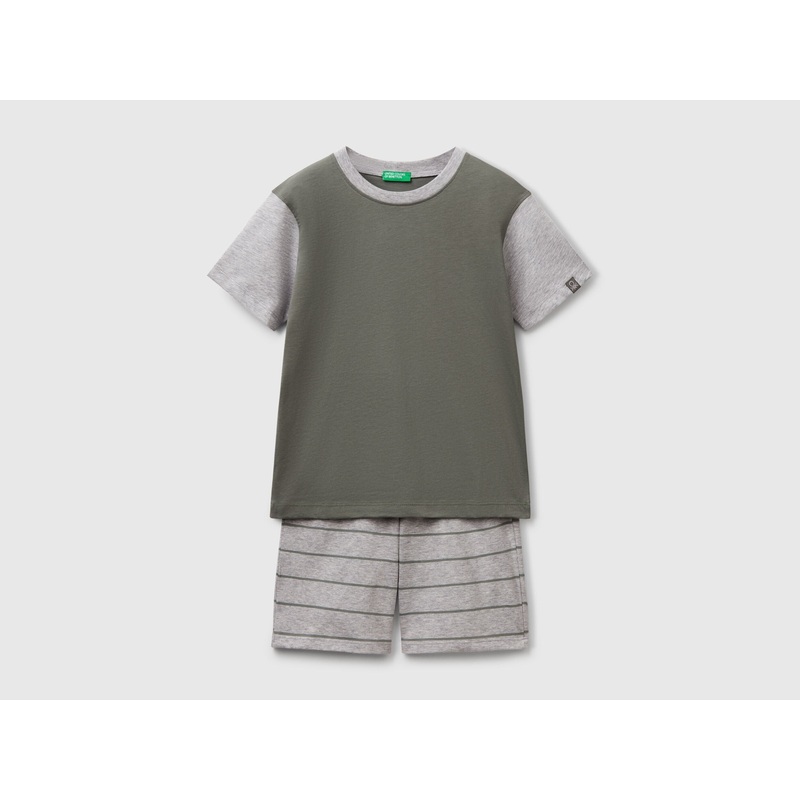 Short Pyjamas in Pure Cotton