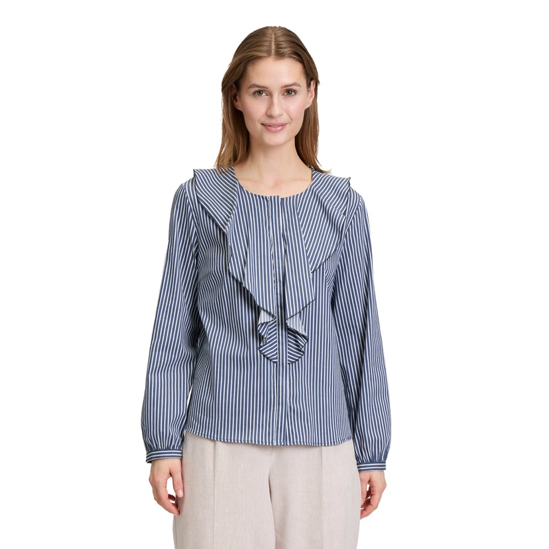 Slightly Fitted Long Sleeve Blouse