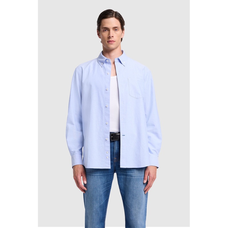 Button Down Shirt Oxford Light Blue