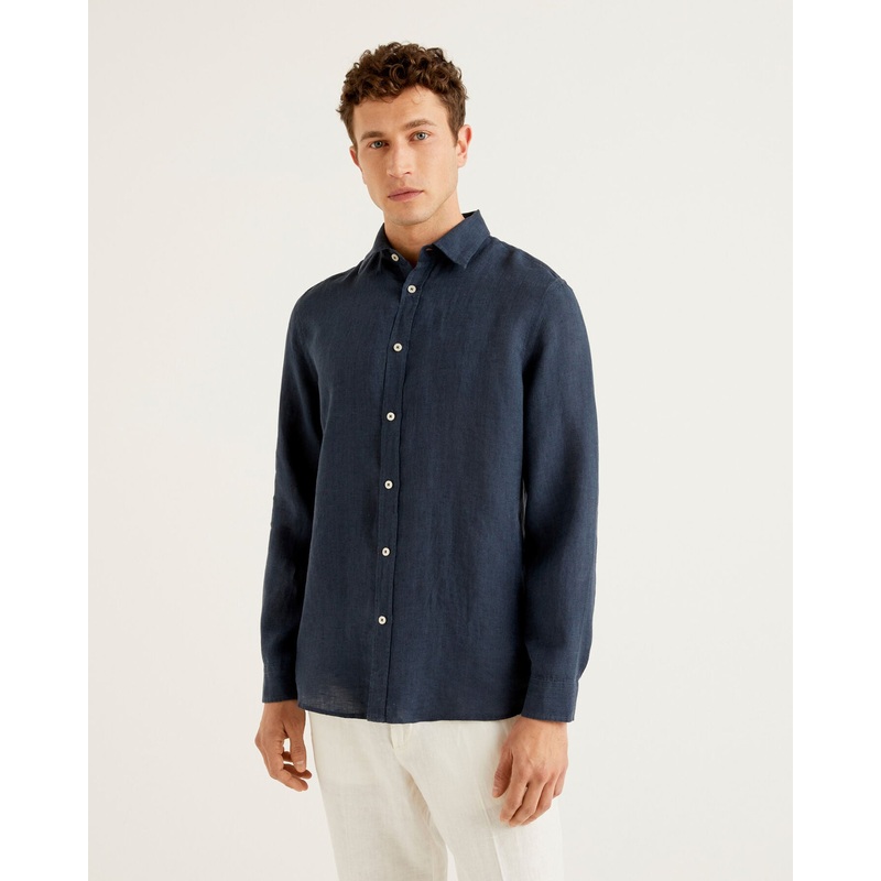 Dark Blue Shirt