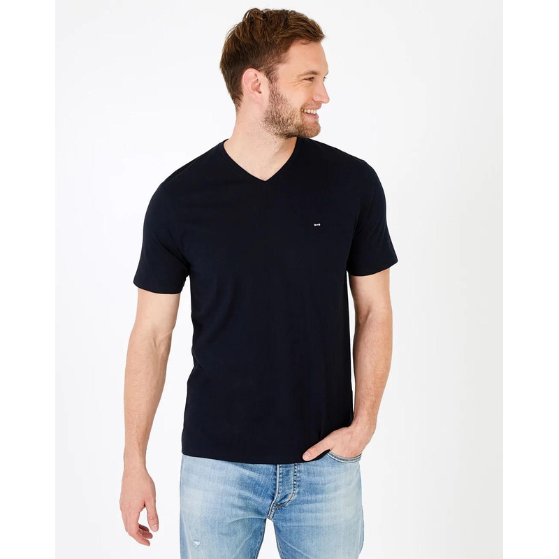 Dark Blue T-Shirt Manches Courtes