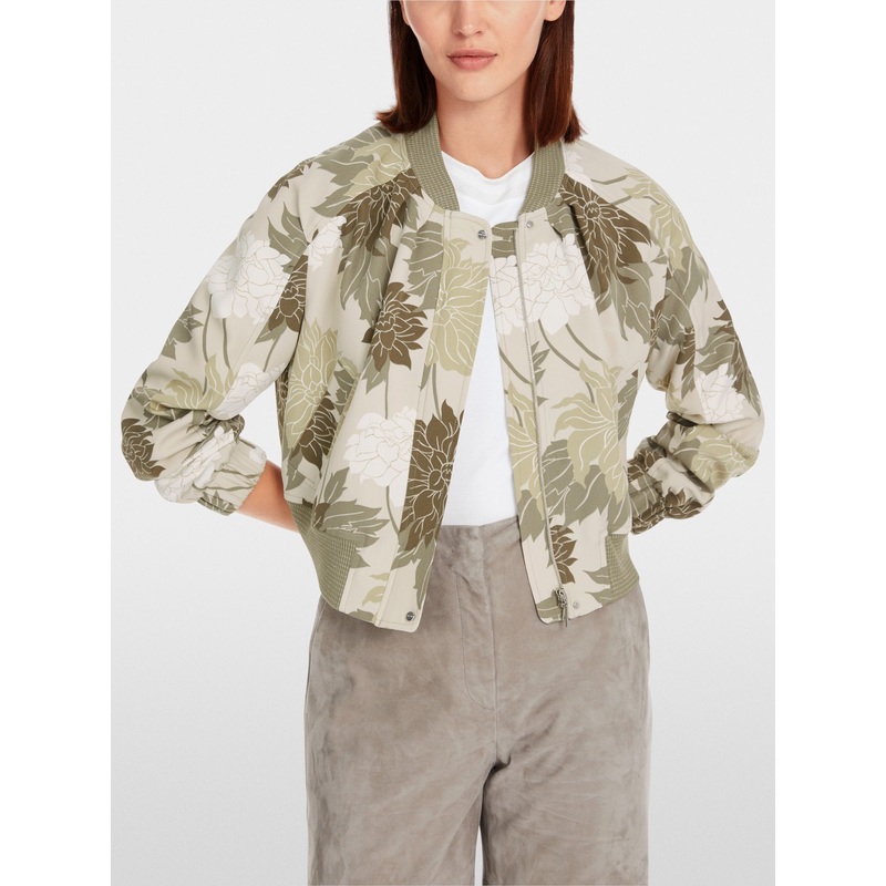 Jacket with Floral Pattern