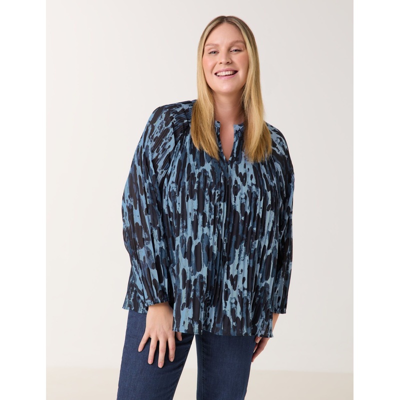 Pleated Blouse