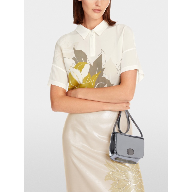 Silk Blouse With Floral Pattern