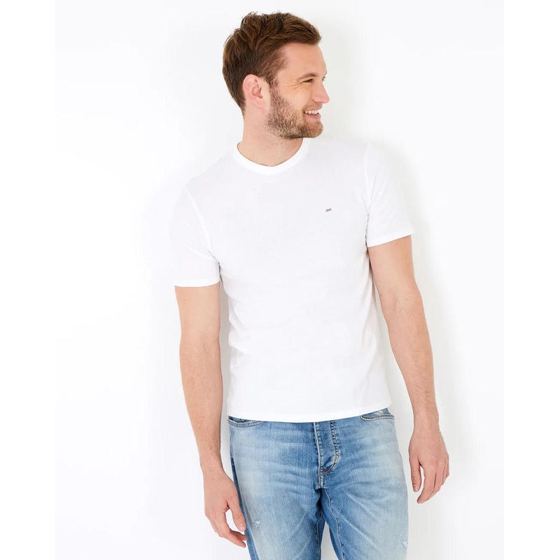White Short-Sleeved T-Shirt