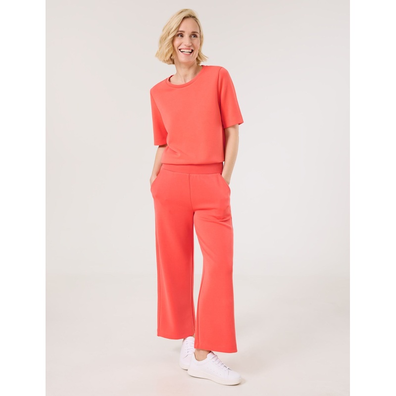 Comfy Culottes in Sandy Washed Fabric