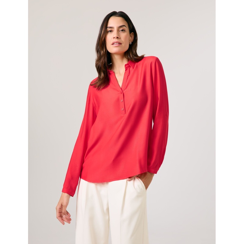 Flowing Long Sleeve Blouse