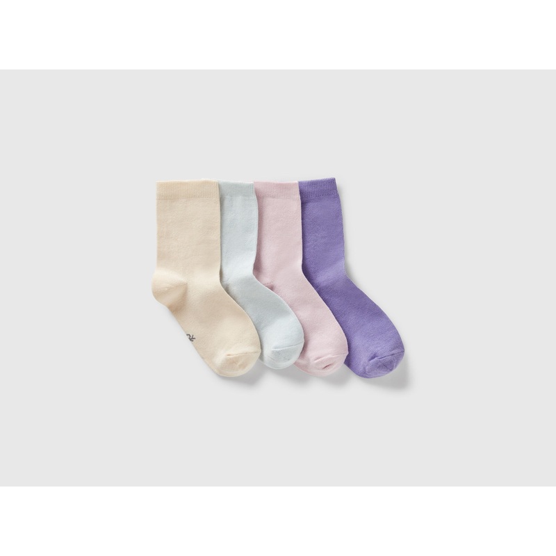 Four Pairs of Socks in Organic Stretch Cotton