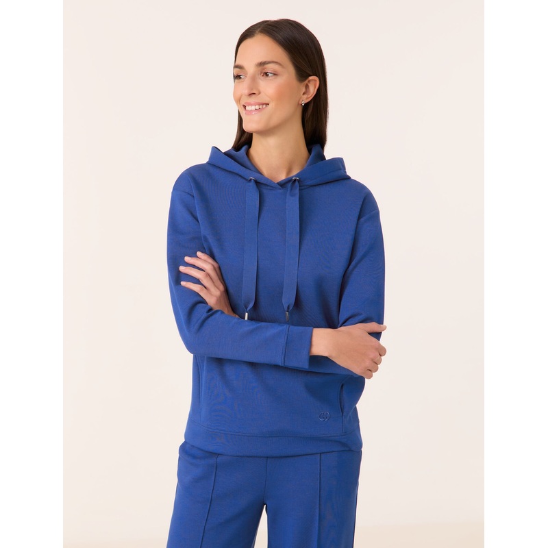 Hoodie Made of Light Scuba