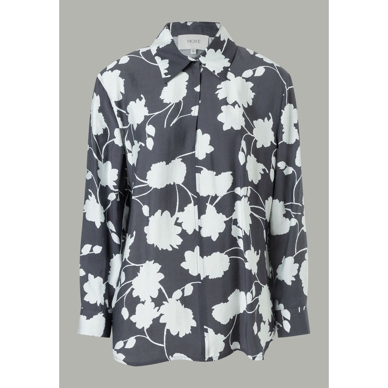 Long Printed Blouse