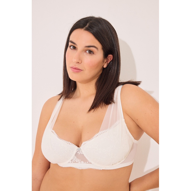 BEAUTIFUL Classic Bra White Lace in Different Cup Sizes