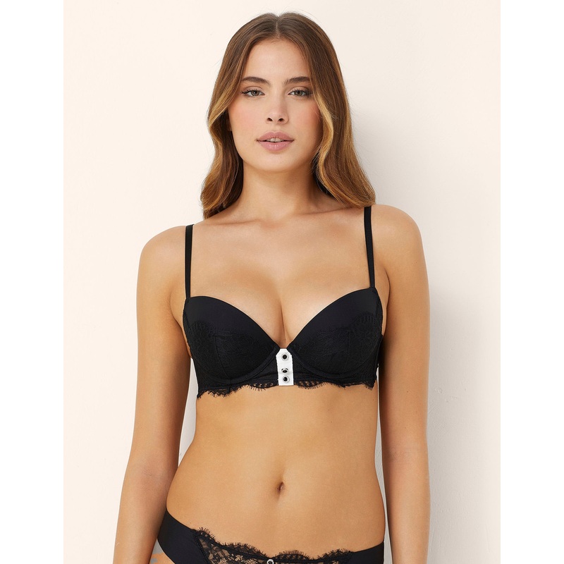 Lace Push-Up Bra with Underwire Bonnie