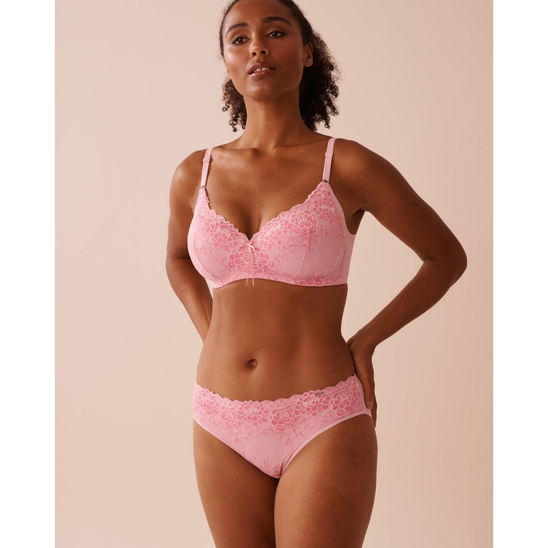 Lightly Lined Wireless Sleek Back Bra in Different Cup Sizes