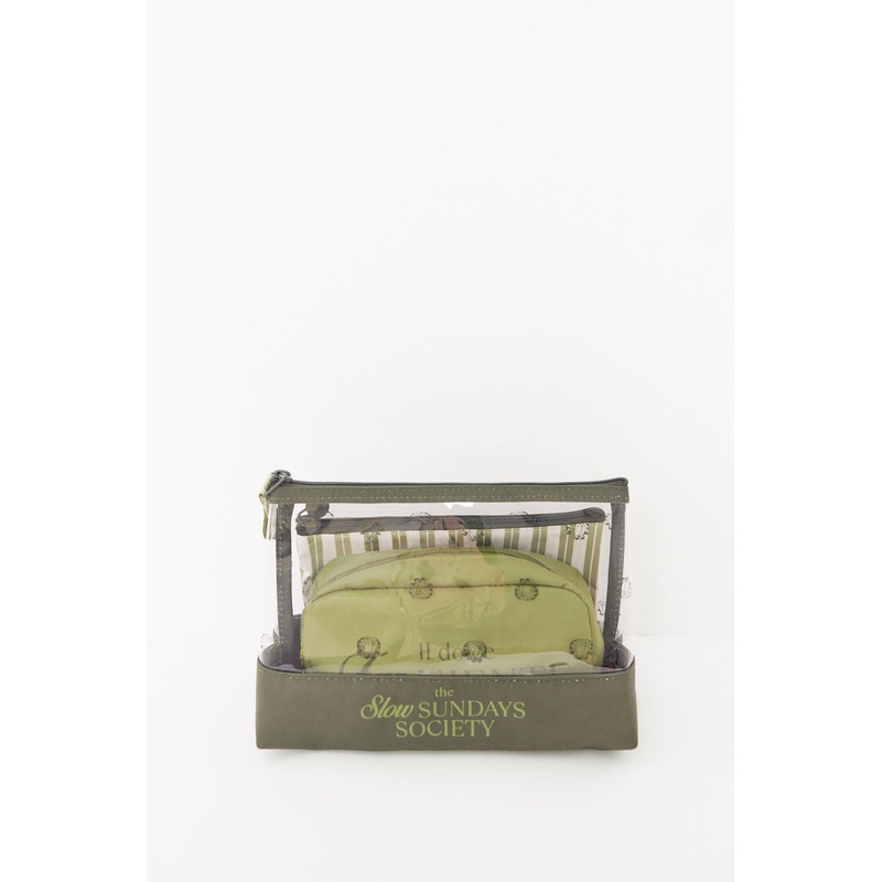 Pack of 3 Garfield Vanity Cases