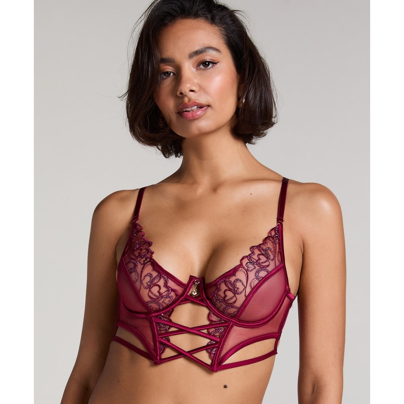 Scarlett Non-Padded Underwired Longline Bra in Different Cup Sizes