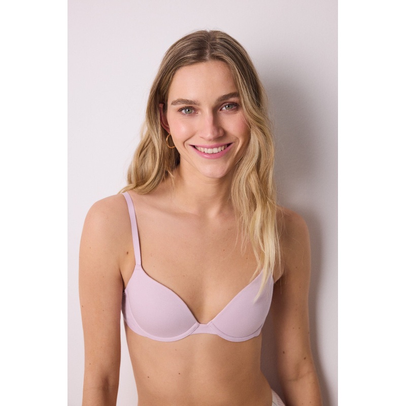 BEAUTIFUL Classic Bra Pink Cotton