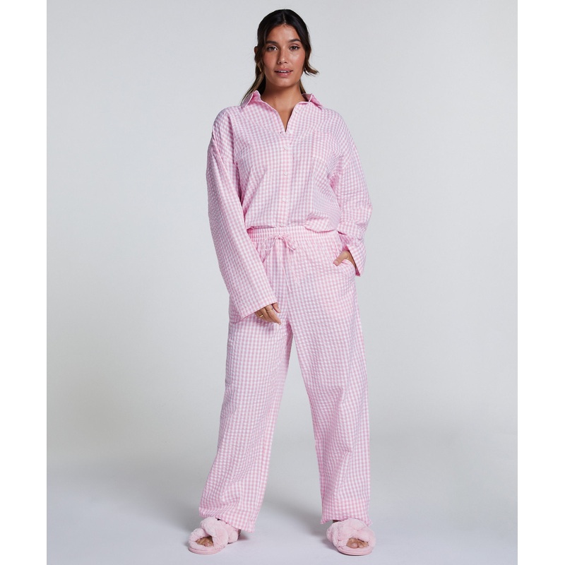 Cotton Pyjama Pants - Pink