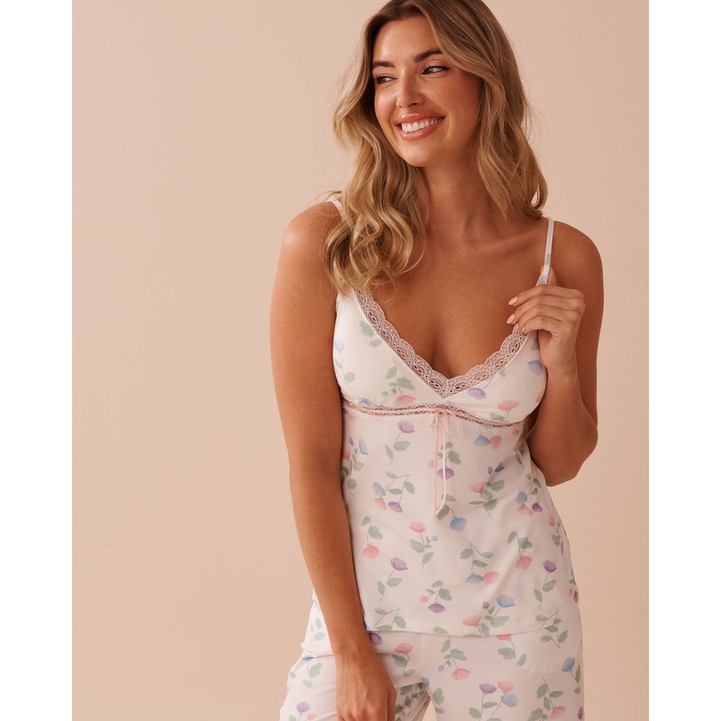 Tulip Print Super Soft Cami