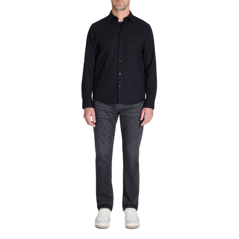 Jean Straight 100% Cotton Stretch C15 3 Lengths - Gray