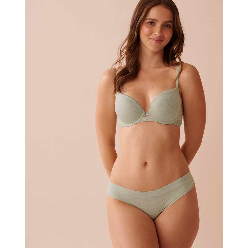 Push-Up Demi Modal and Lace Bra in Different Cup Sizes