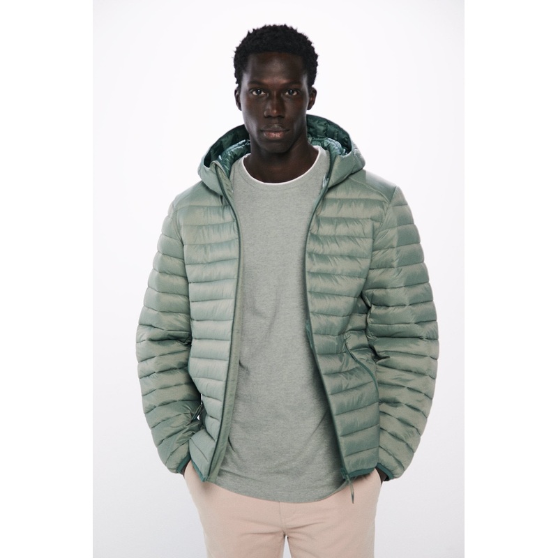 Quilted Hooded Jacket