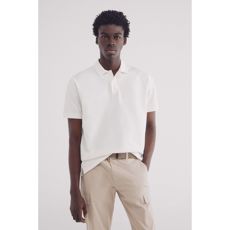 Regular Fit Structured Polo