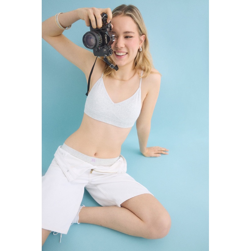 Seamless Grey Boxer Briefs