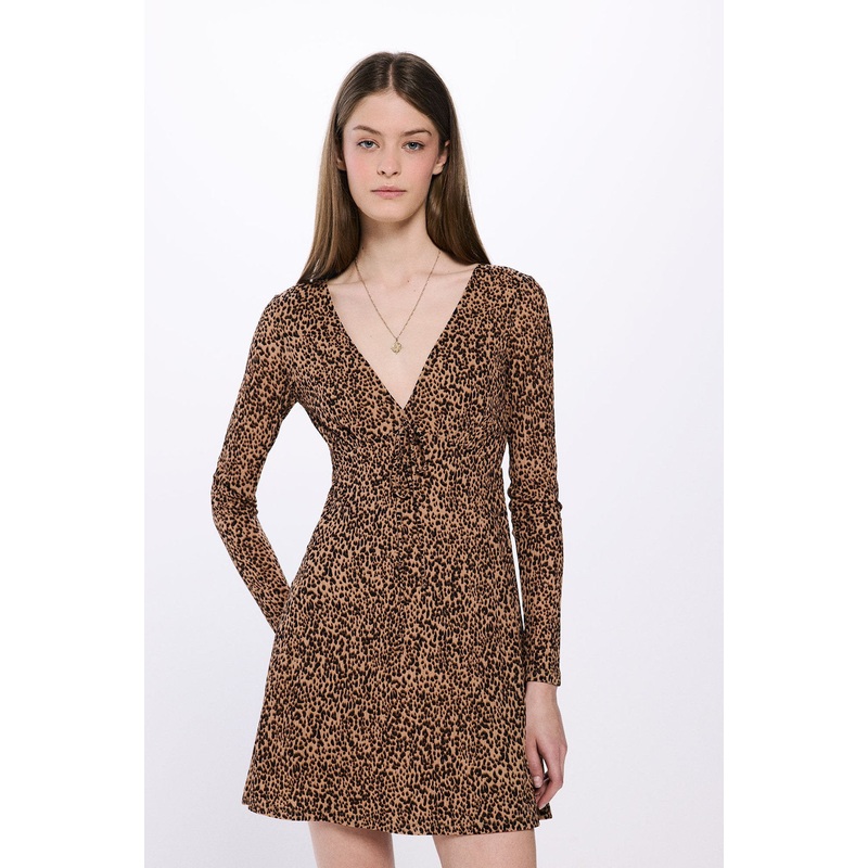 Short Leopard Dress