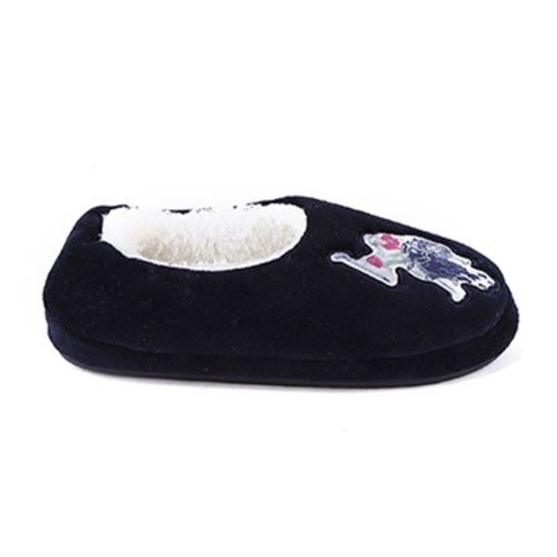 Dark Blue Slippers