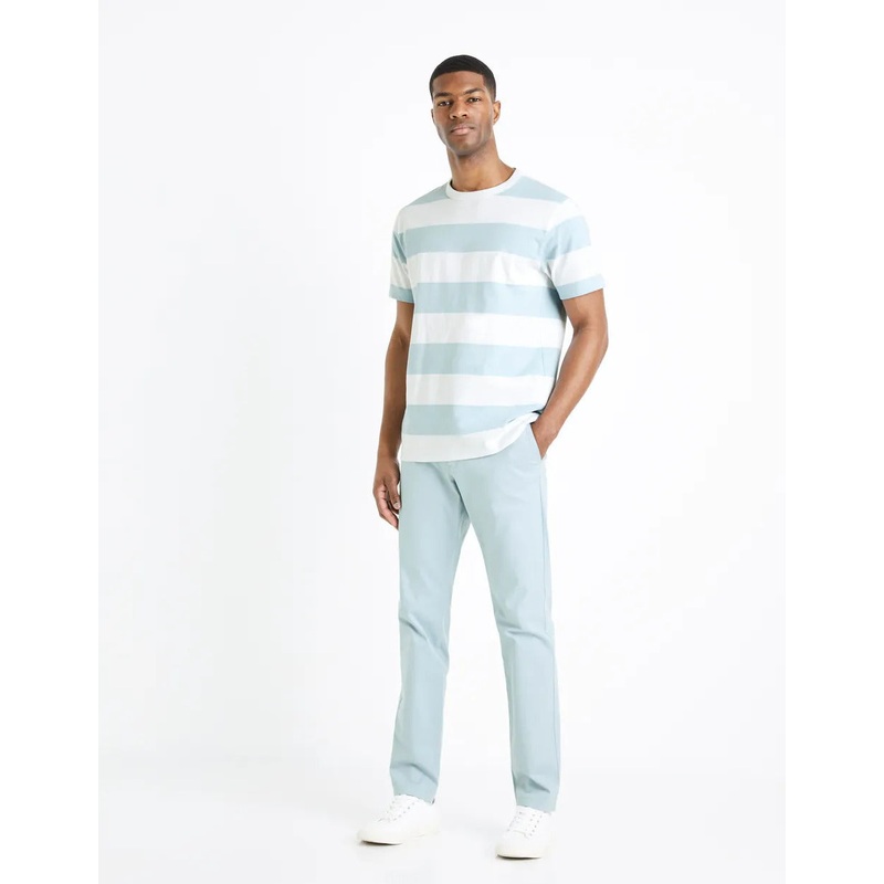 Light Blue Chino Trousers