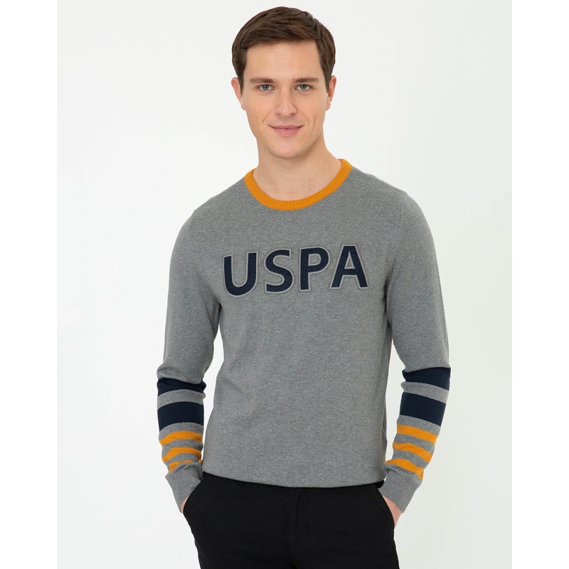 Light Grey Knitting Jumper