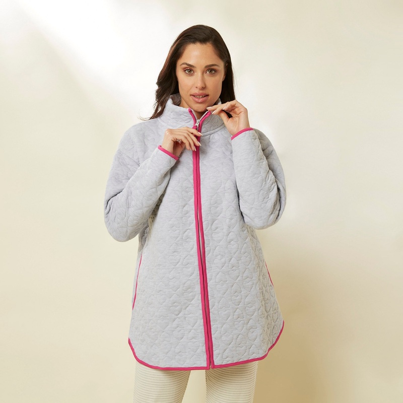 Light Melange Grey Jacket