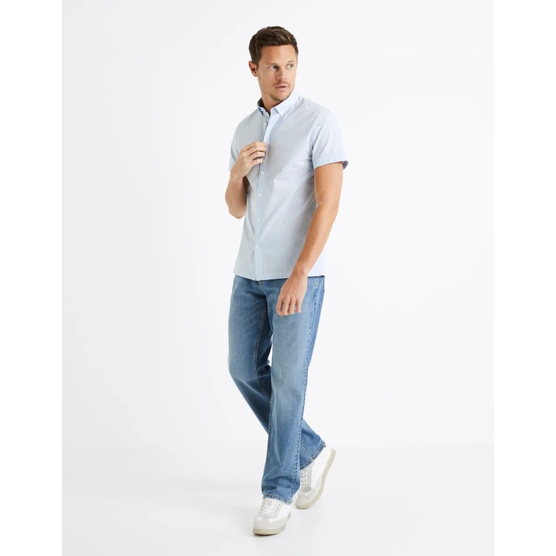 Regular C5 in 3 Lengths Jeans - Double Stone