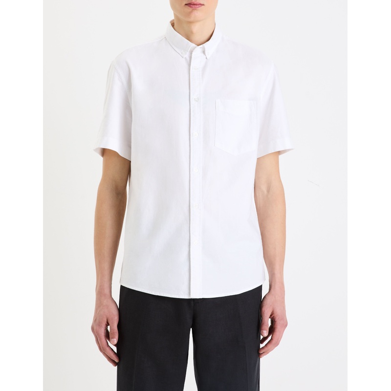 Regular Cotton Shirt - White