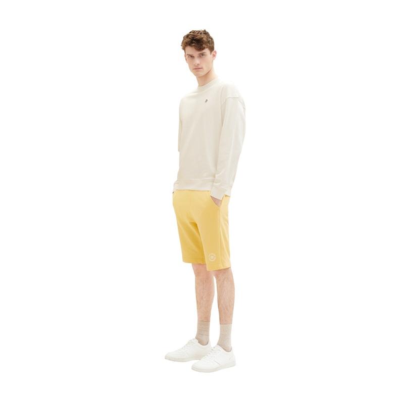 Yellow Knitted Shorts