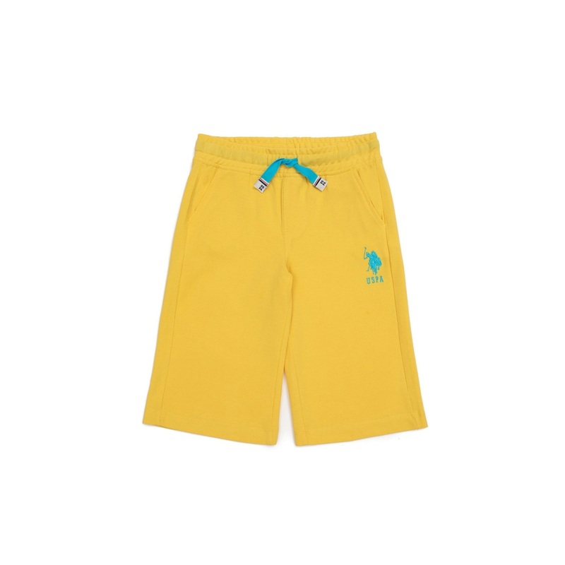 Yellow Knitting Short