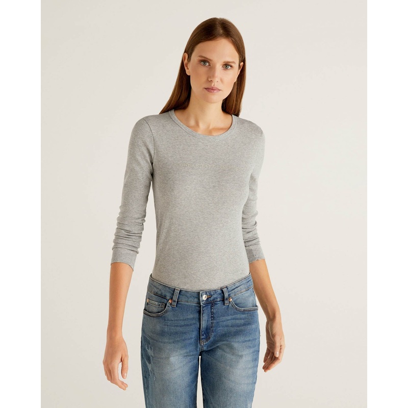 Light Grey T-Shirt L/S