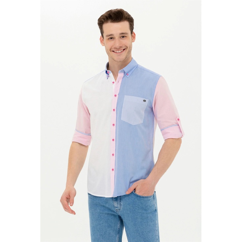 Multi-Color Long Sleeve Shirt