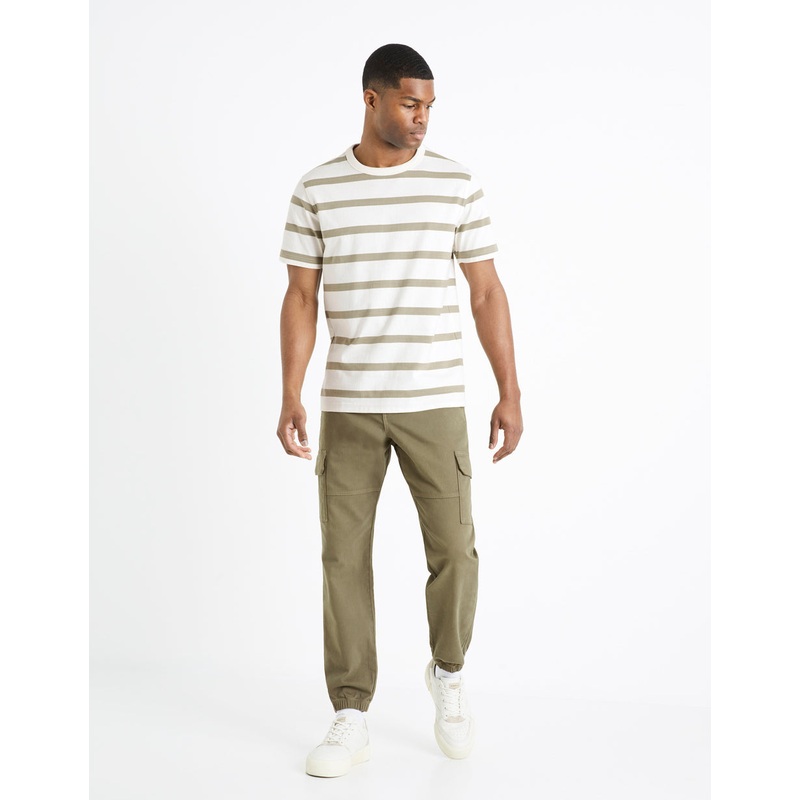 Slim Cargo Pants - Khaki