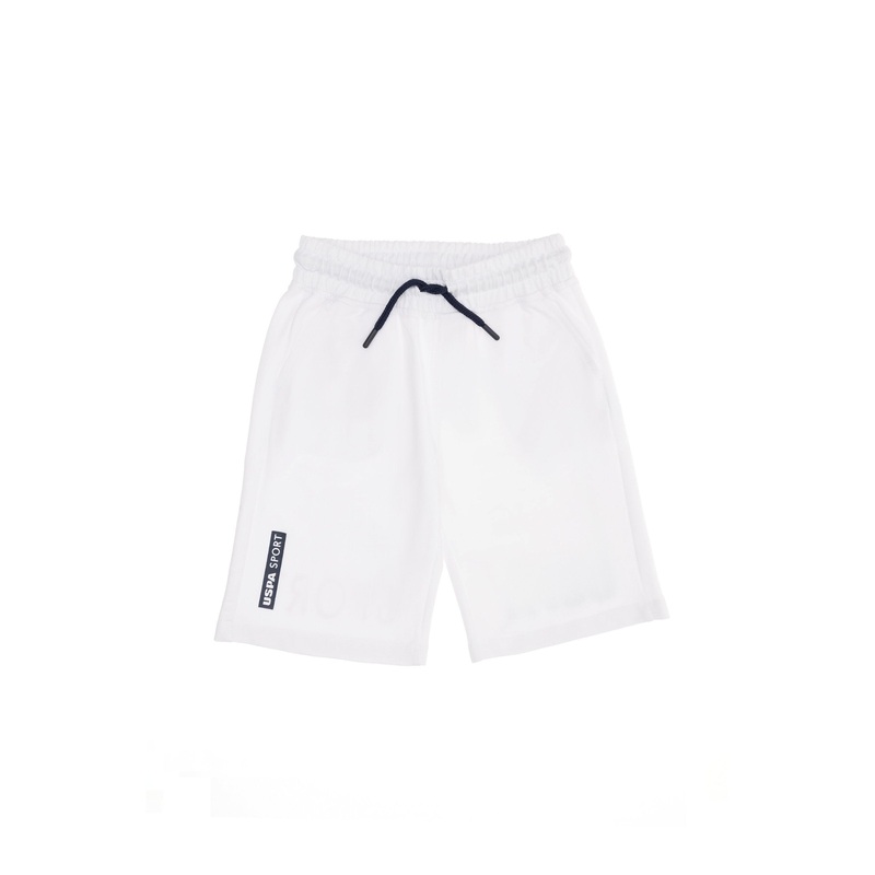 White Knitted Shorts