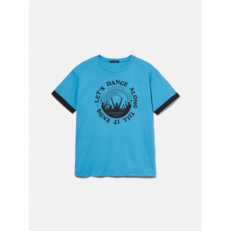 Clashing T-Shirt With Print