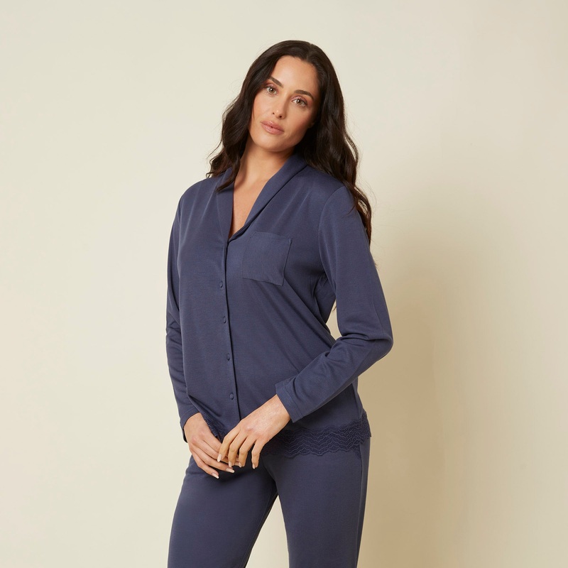 Denim Long-Sleeve Jacket