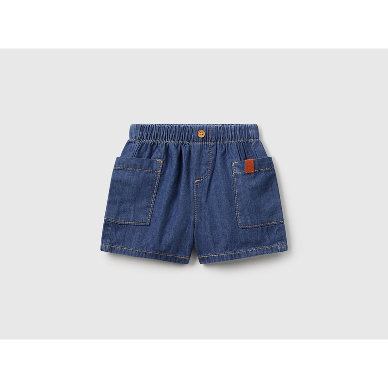 Light Denim Shorts